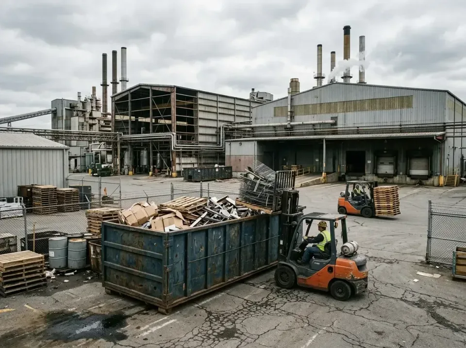 industrial-factory-scrap-conta-003 — frequently asked questions, Cheap Roll-off Dumpster Rentals in Baldwin, PA